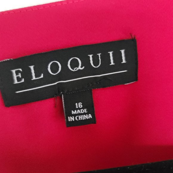 Eloquii Tiered Cuff Easy Dress - Picture 4 of 4